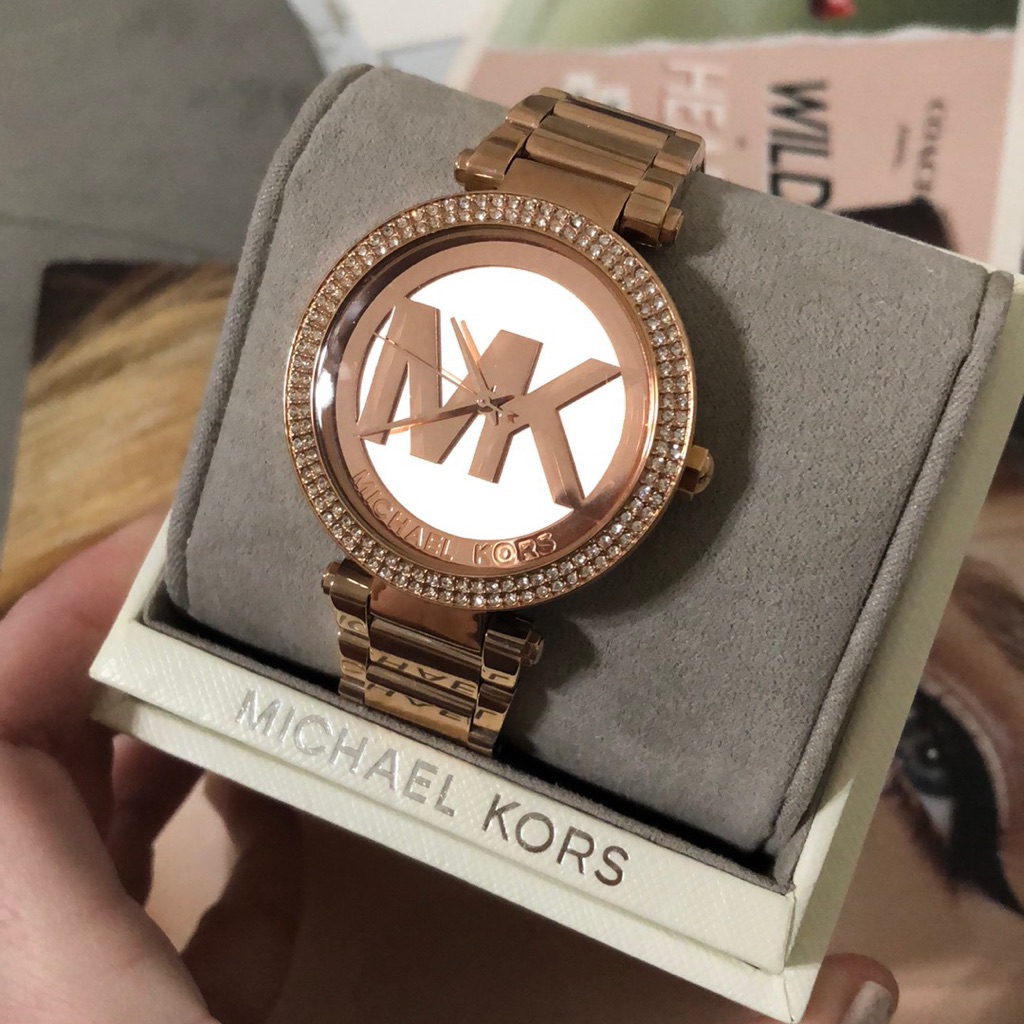 Nwt Michael Kors Mk Rose Gold Watch